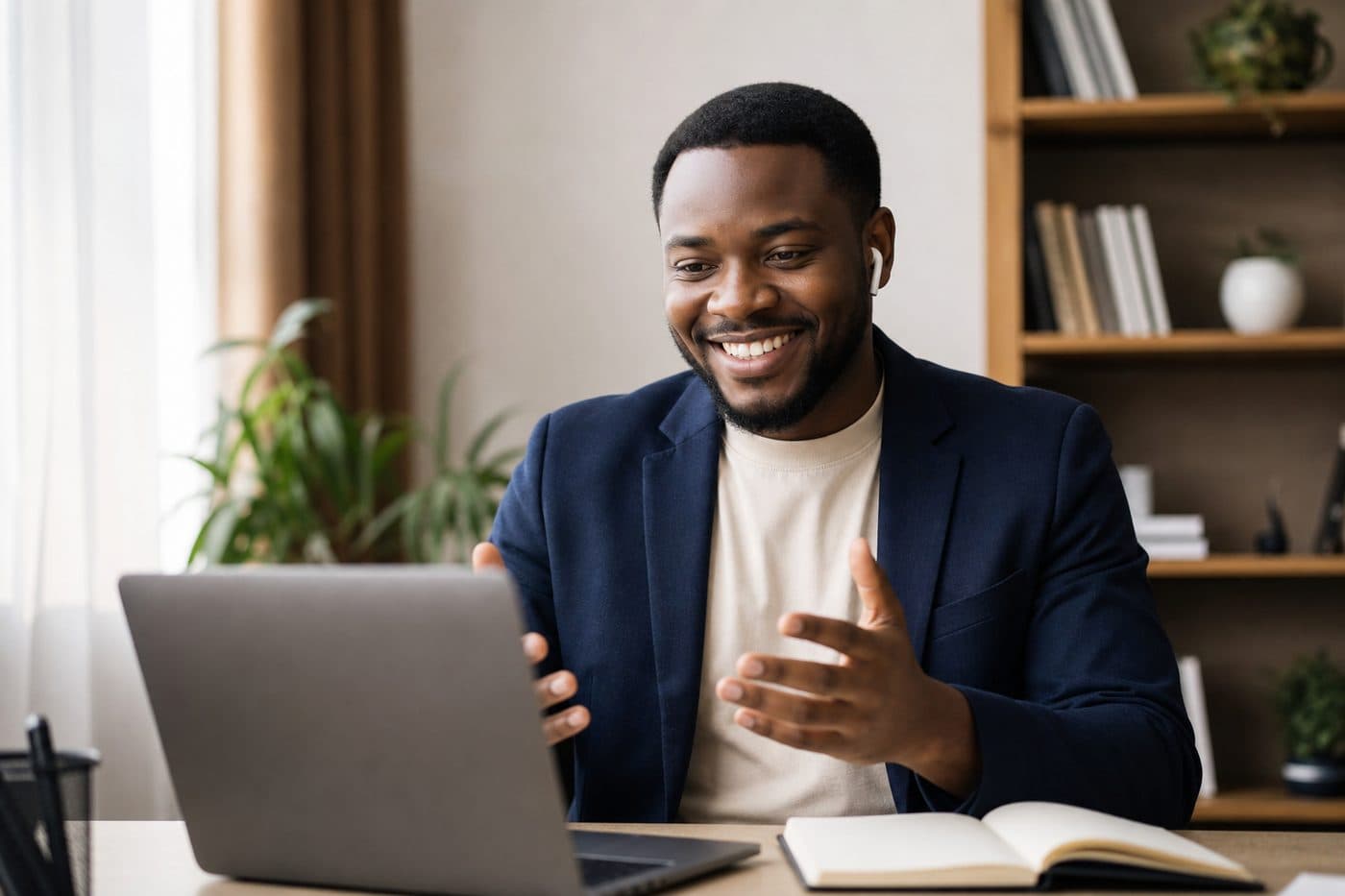 A Guide present on a remote video session